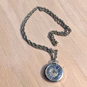 Vintage bronze pocket watch